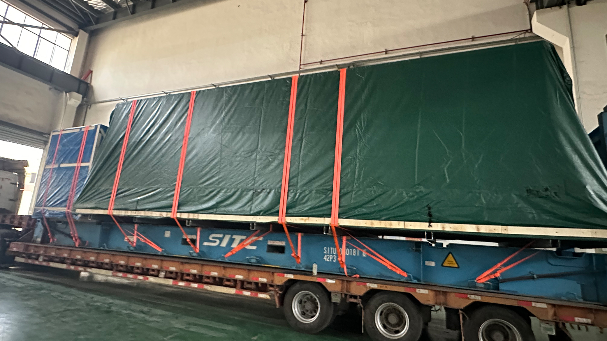 慶源造——跨越山海！慶源激光設(shè)備順利啟航